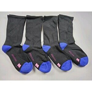 All Day Socks By Underworks Women's Lot Of 4 Pairs Crew Socks Size 5-8